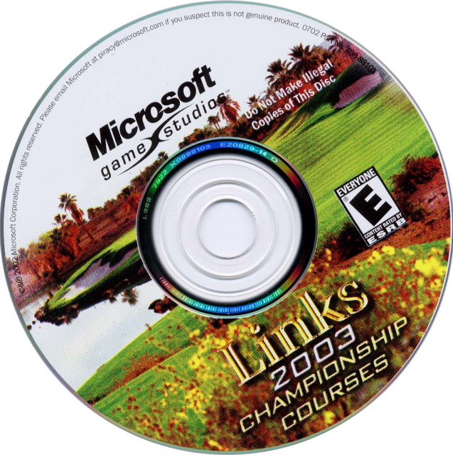 Links 2003: Championship Courses - CD obal
