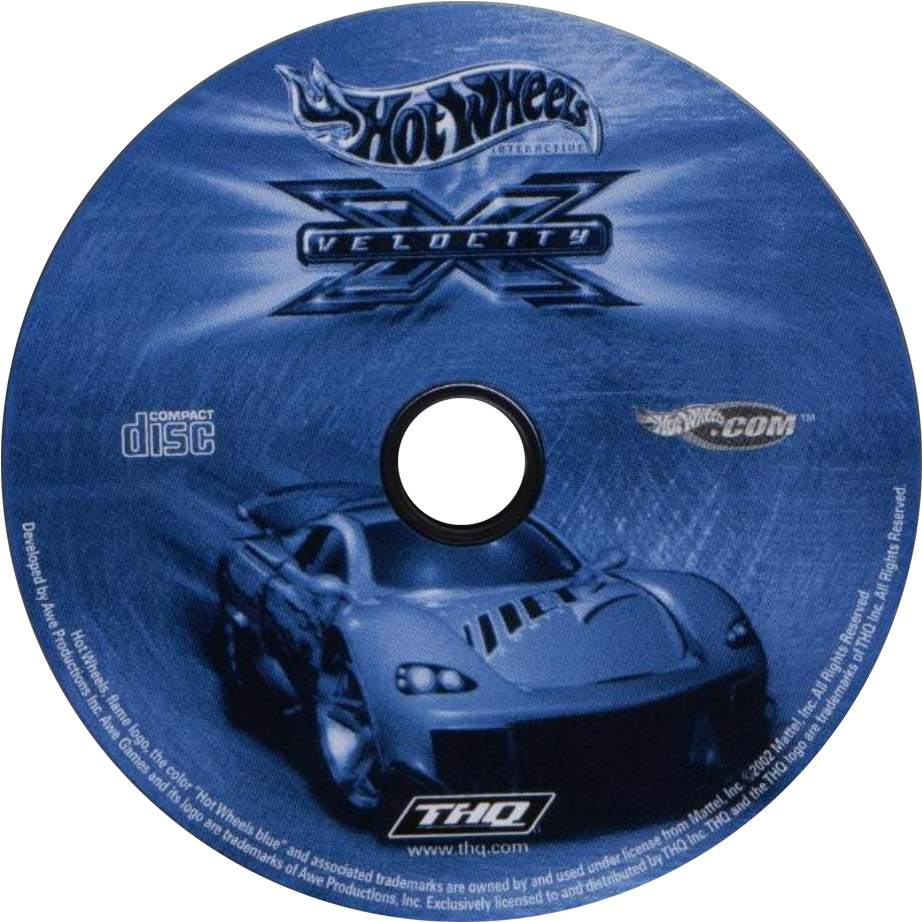 Hot Wheels: Velocity X - CD obal
