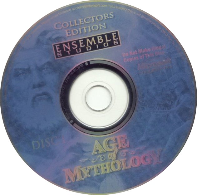 Age of Mythology: Collectors Edition - CD obal