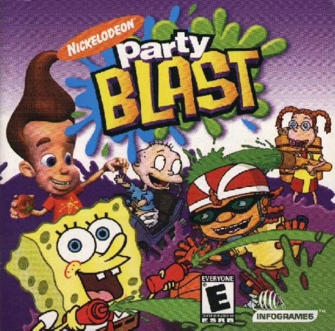 Nickelodeon Party Blast - predn CD obal