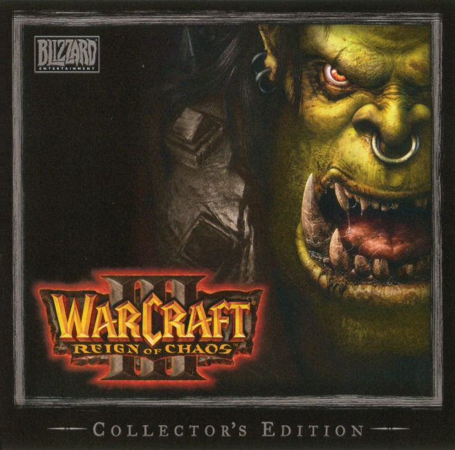 WarCraft 3: Collector's Edition - predn CD obal