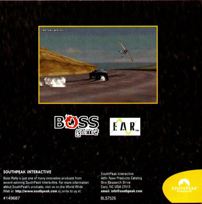 Boss Rally - predn vntorn CD obal