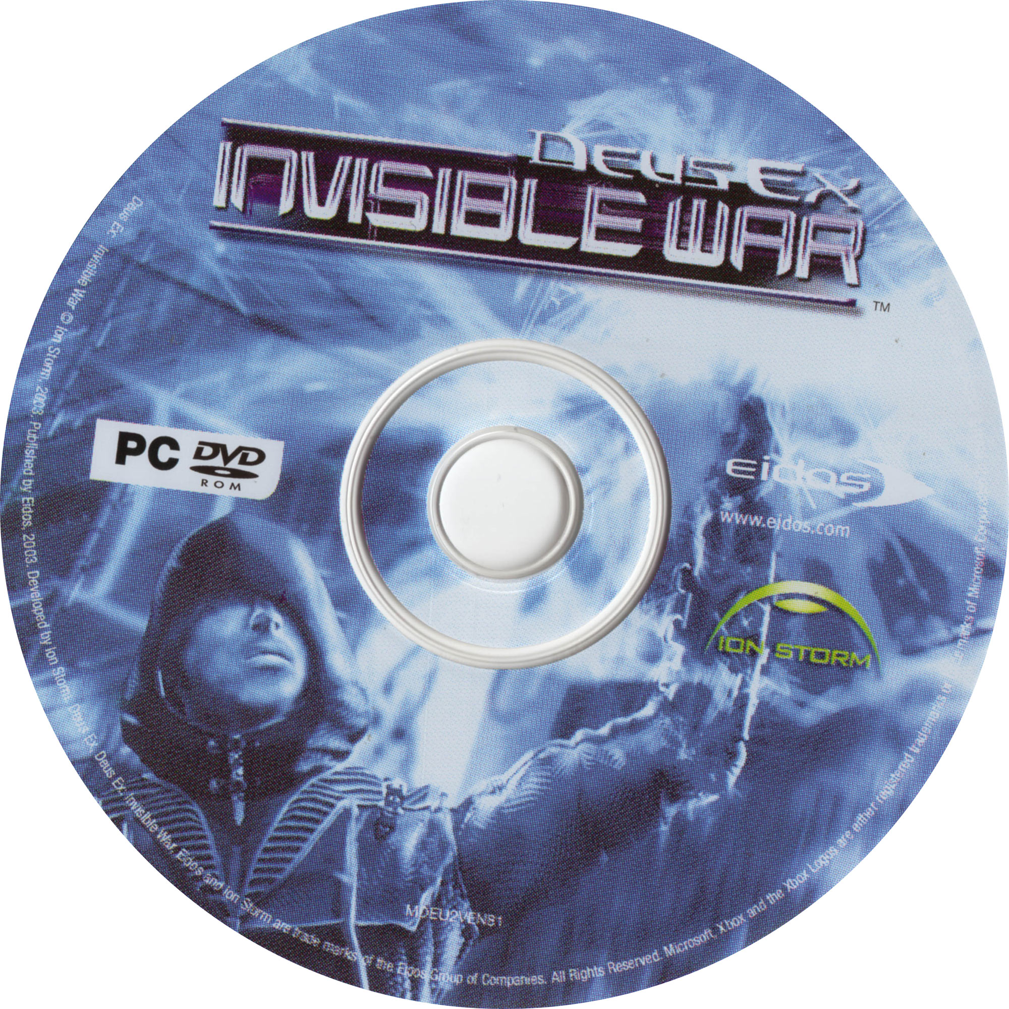 Deus Ex 2: Invisible War - CD obal 3