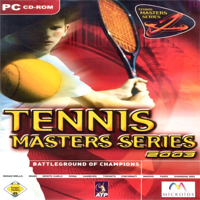 Tennis Masters Series 2003 - predn CD obal