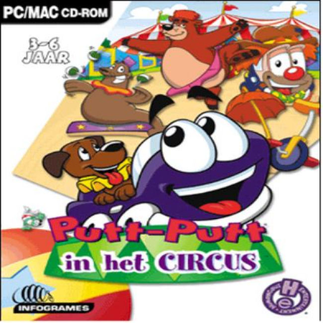 Putt-Putt in Het Circus - predn CD obal