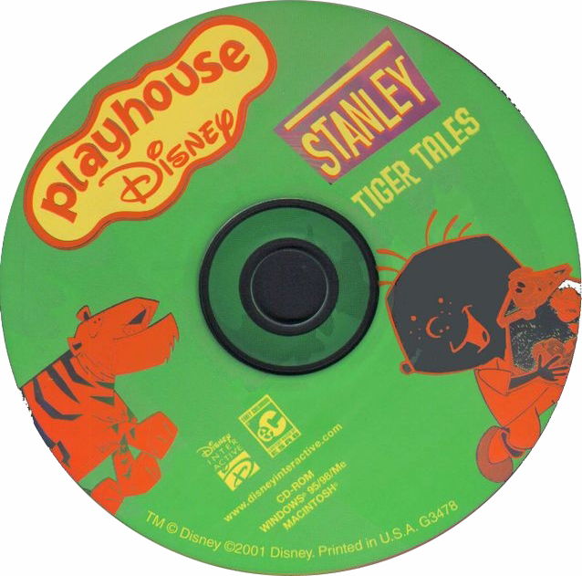 Playhouse Disney's: Stanley Tiger Tales - CD obal