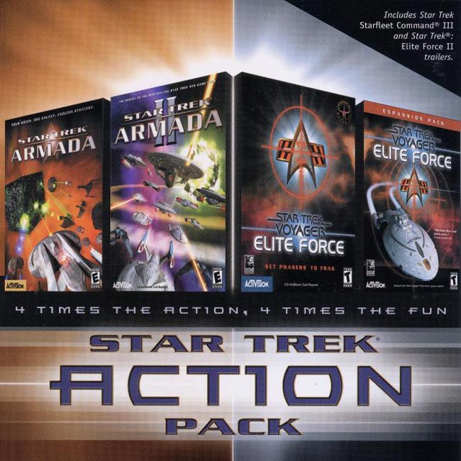 Star Trek: Action Pack - predn CD obal
