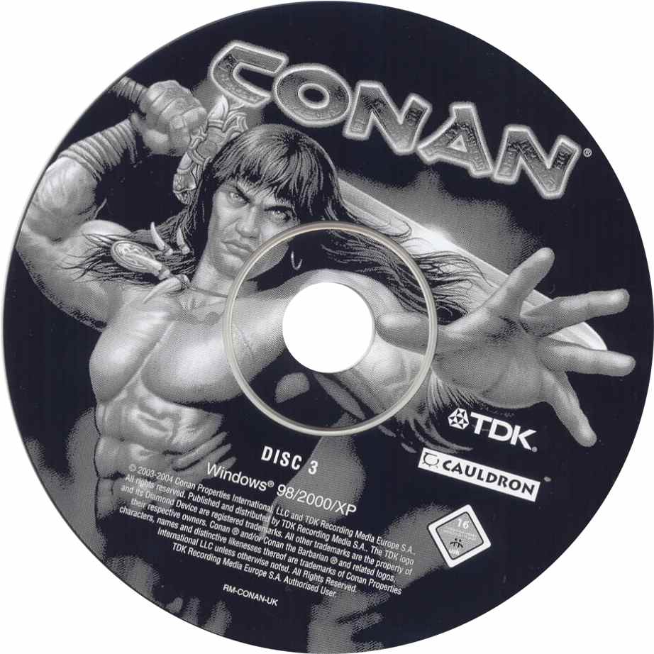 Conan: The Dark Axe - CD obal 3