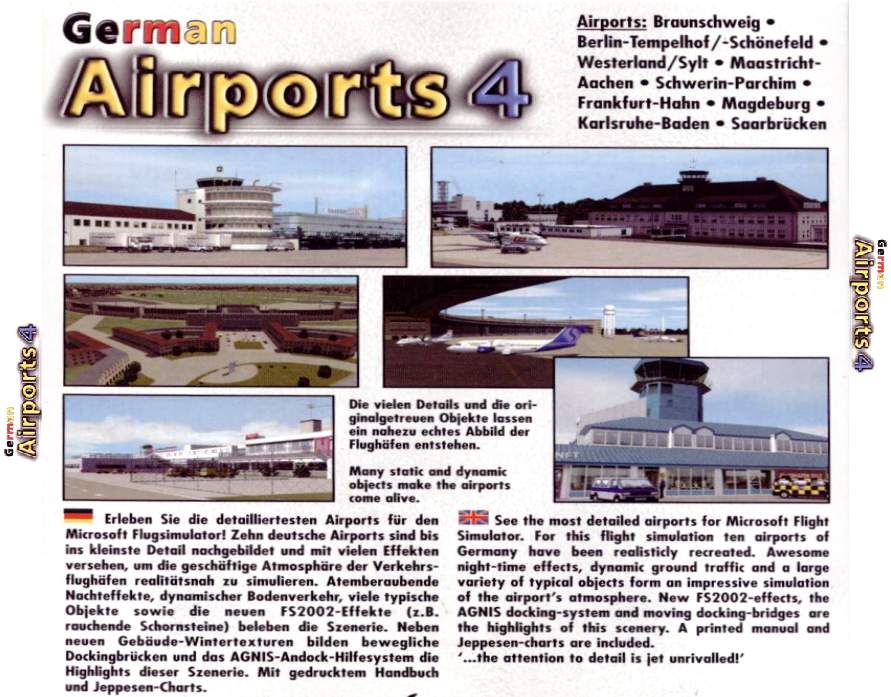 German Airports 4 - zadn CD obal