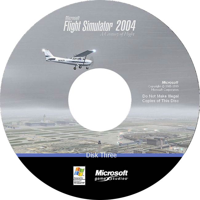Microsoft Flight Simulator 2004: A Century of Flight - CD obal 3