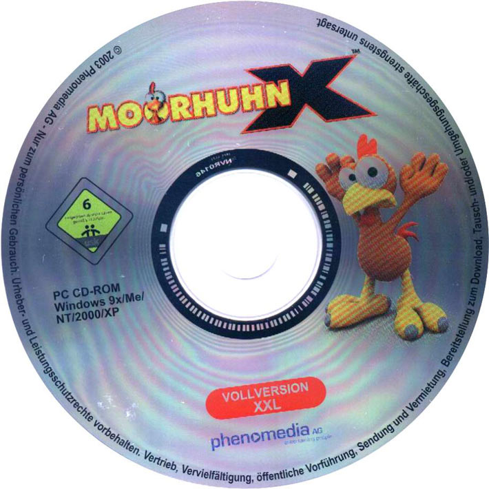 Moorhuhn X - CD obal