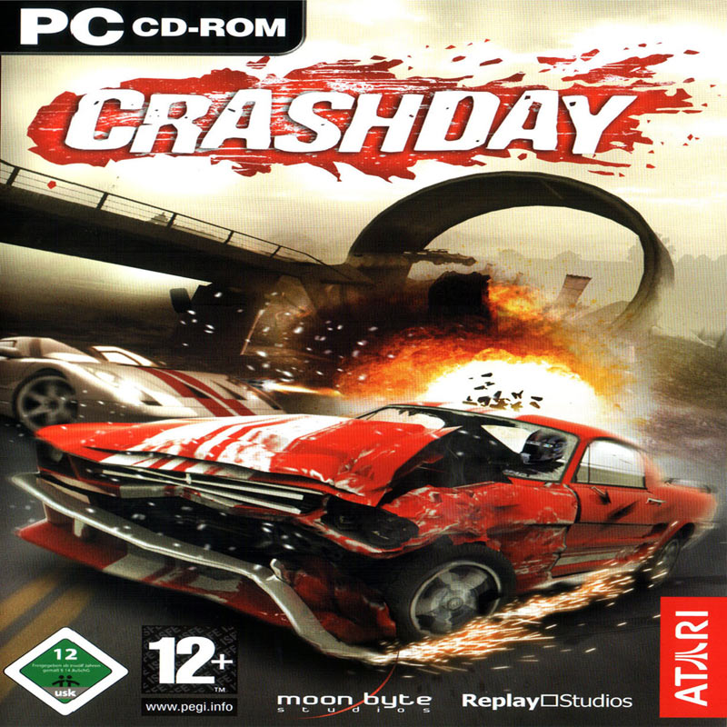 Crashday - predn CD obal