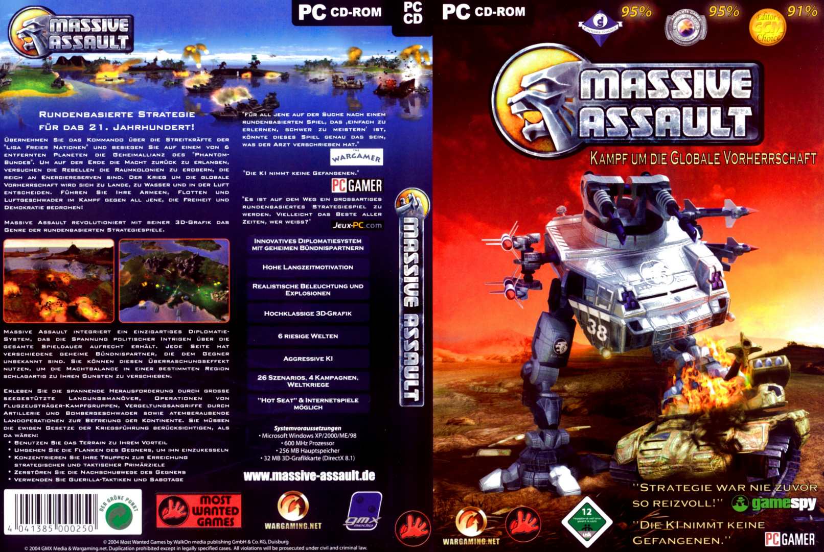 Massive Assault - DVD obal