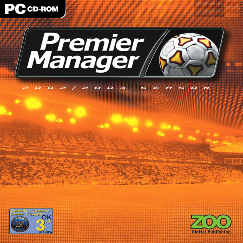 Premier Manager 2002 - 2003 - predn CD obal