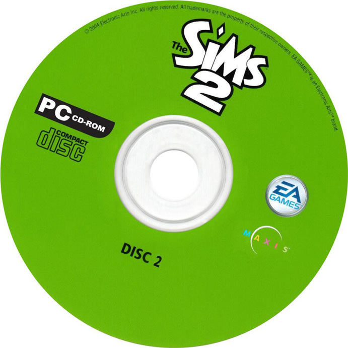 The Sims 2 - CD obal 2