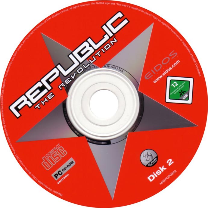 Republic: The Revolution - CD obal 2