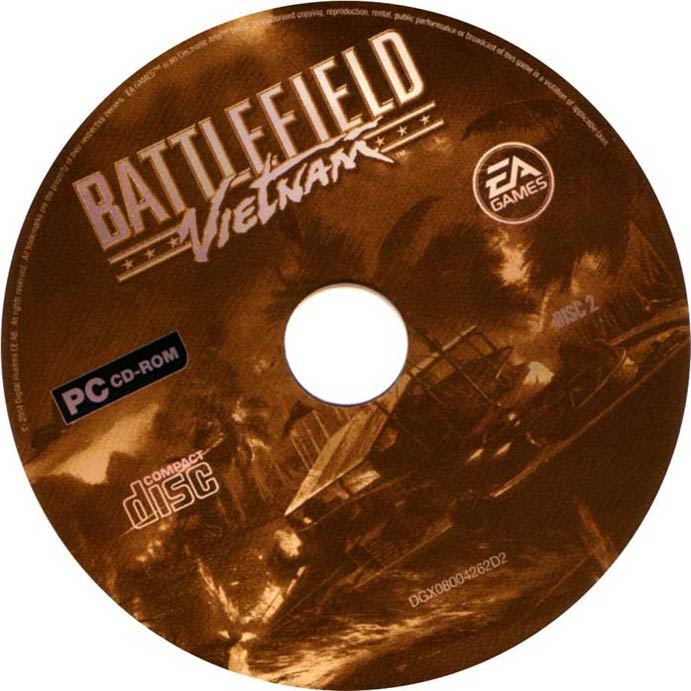 Battlefield: Vietnam - CD obal 2