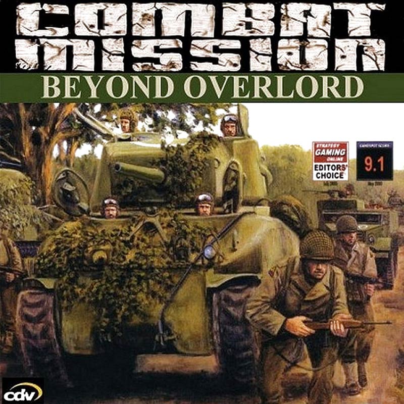 Combat Mission: Beyond Overlord - predn CD obal