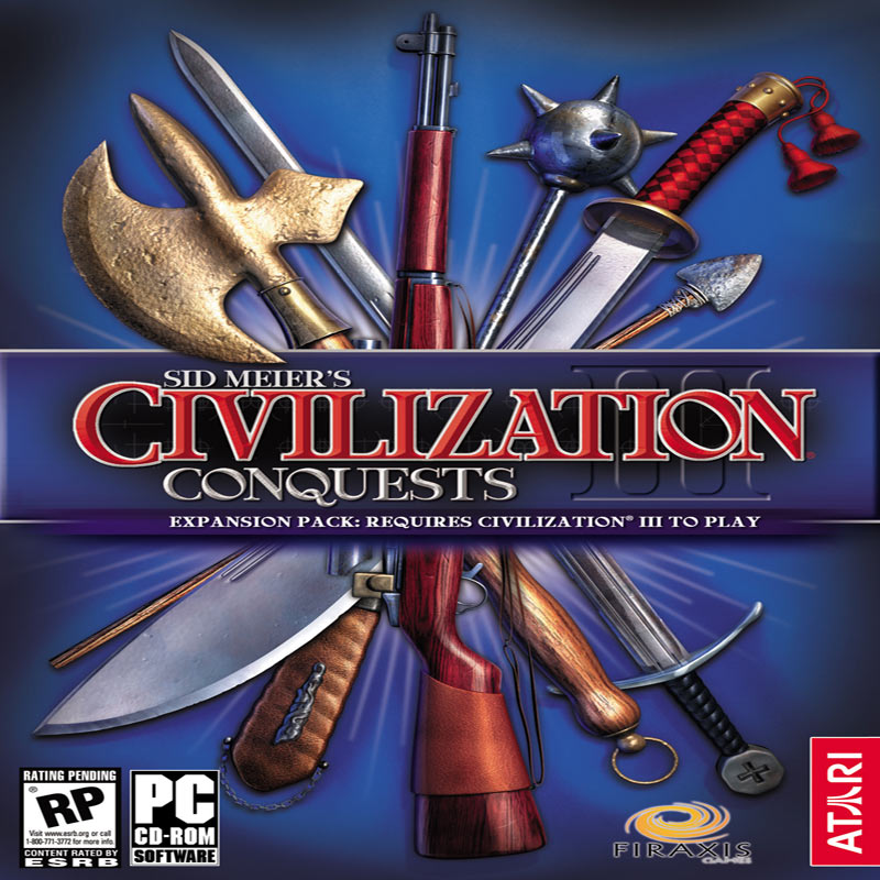 Civilization 3: Conquests - predn CD obal 2