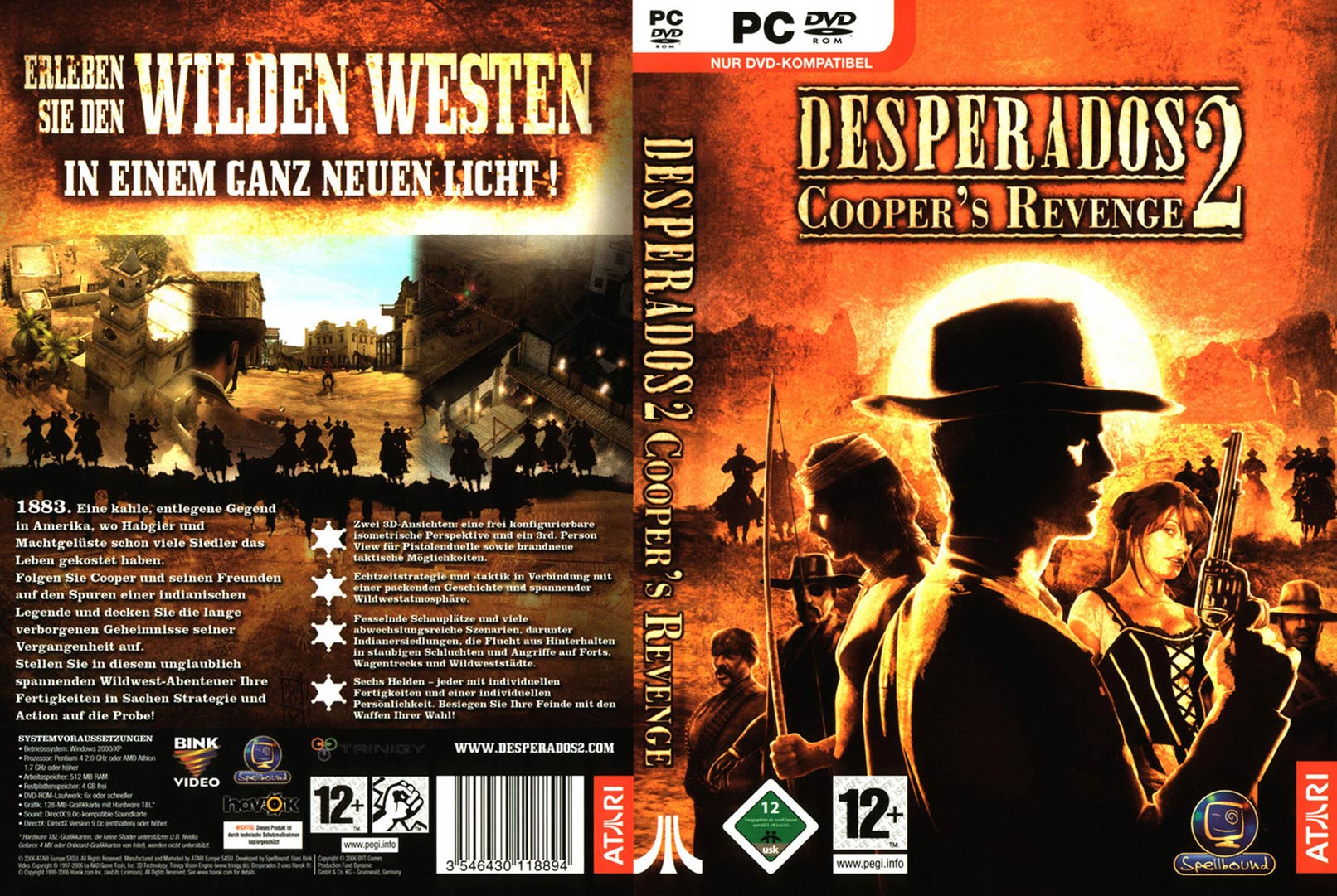 Desperados 2: Cooper's Revenge - DVD obal
