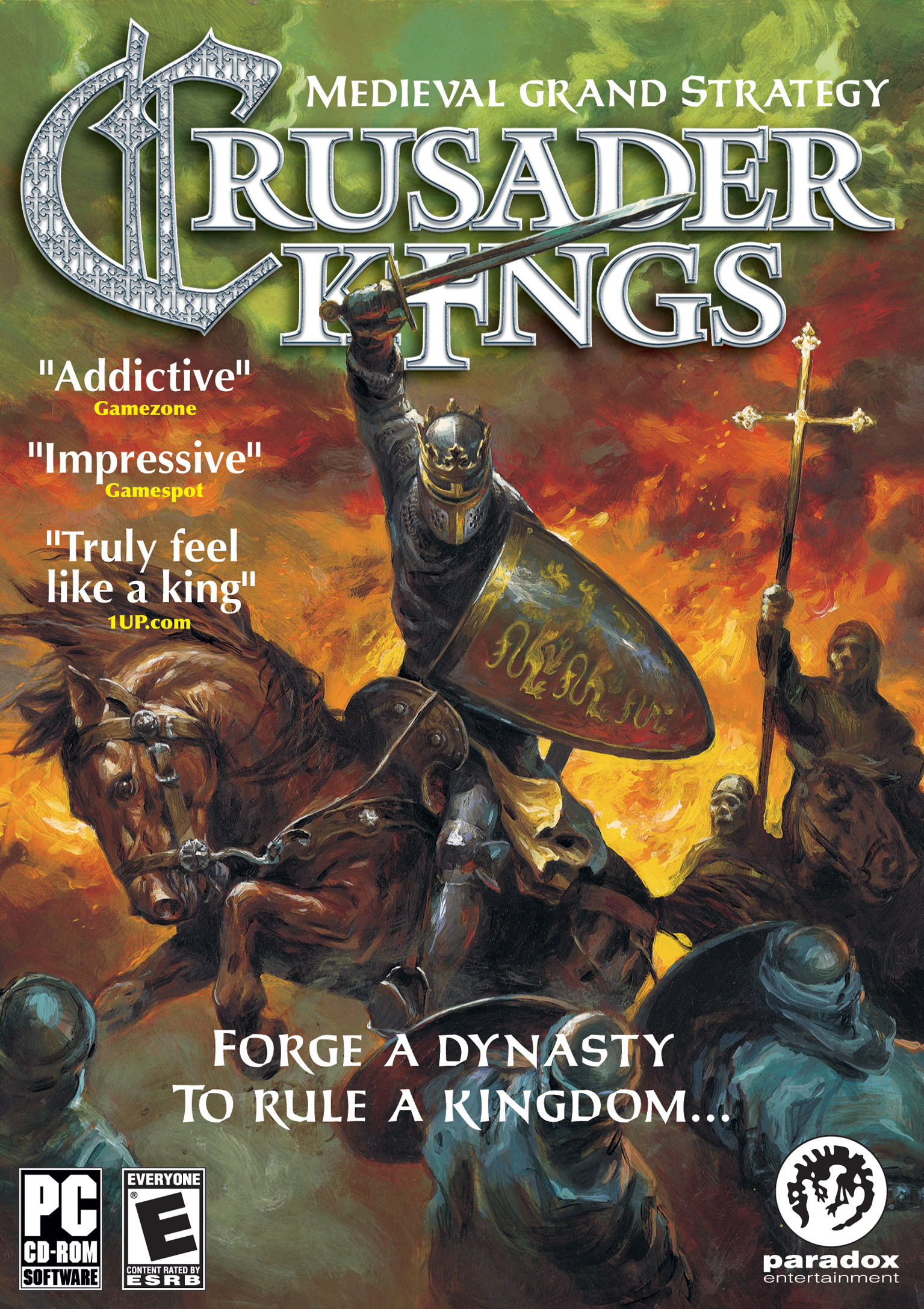Crusader Kings - predn DVD obal