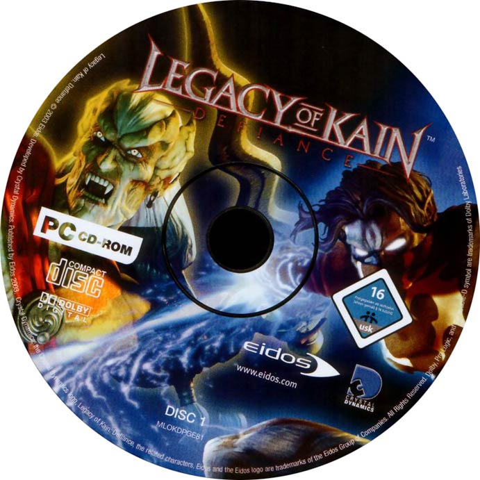 Legacy of Kain: Defiance - CD obal