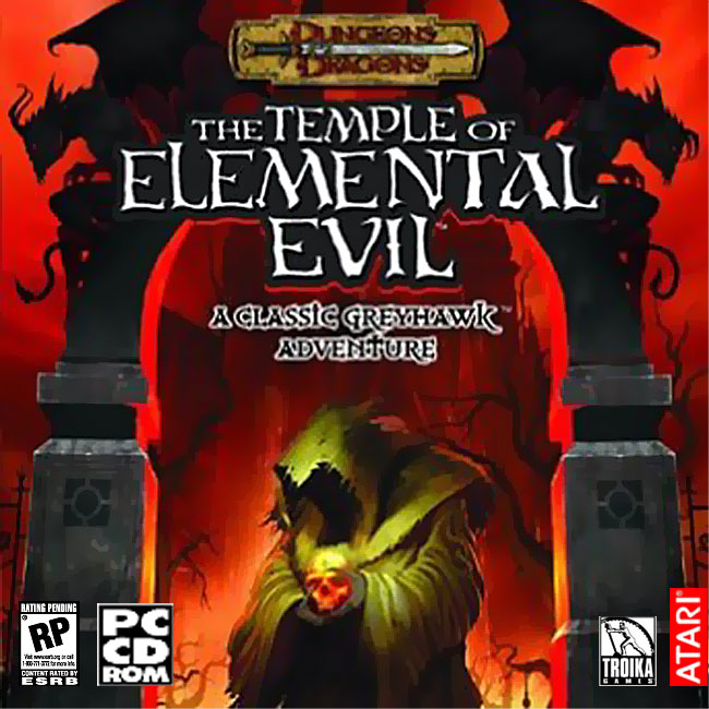 Temple of Elemental Evil - A Classic Greyhawk Adventure - predn CD obal