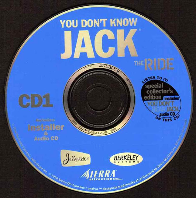 You Don't Know Jack: Volume 4 - The Ride - CD obal 2