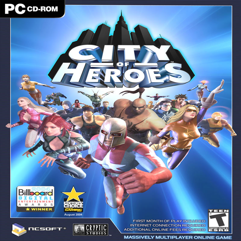 City of Heroes - predn CD obal