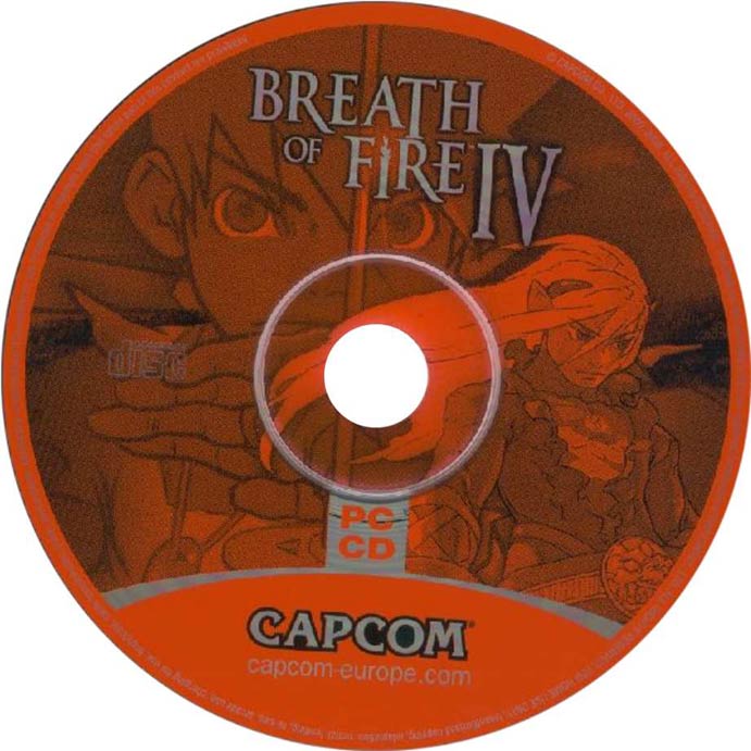 Breath of Fire 4 - CD obal