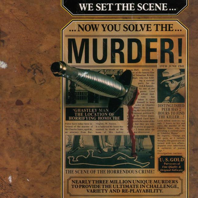 Murder! - predn CD obal