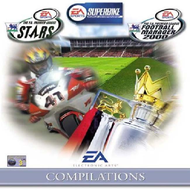 EA Compilations: F.A. PL Stars+Superbikes 99+F.A. PL Manager 2000 - predn CD obal