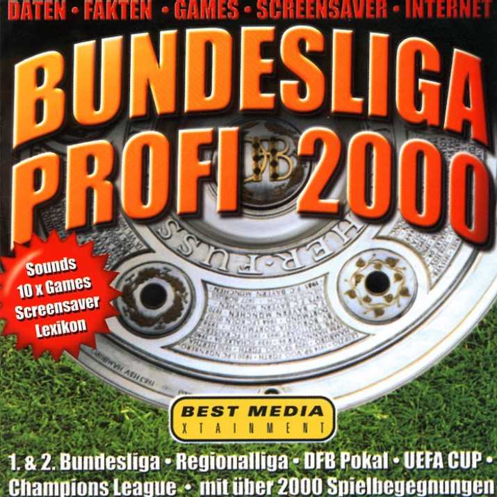 Bundesliga Profi 2000 - predn CD obal
