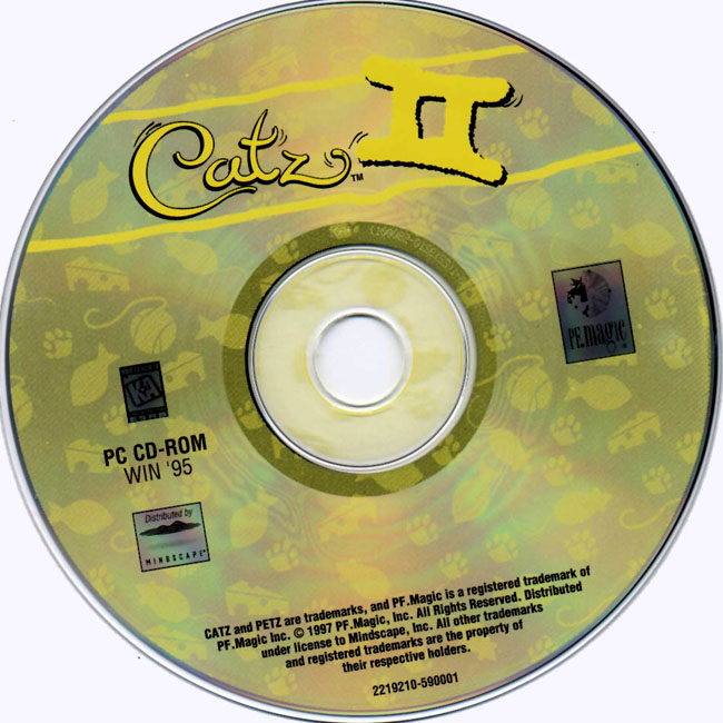Catz II: Your Virtual Petz - CD obal