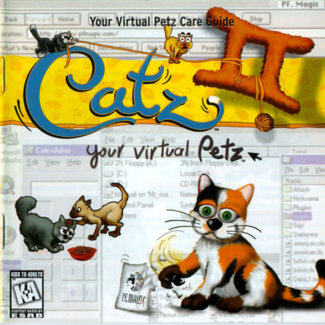 Catz II: Your Virtual Petz - predn CD obal