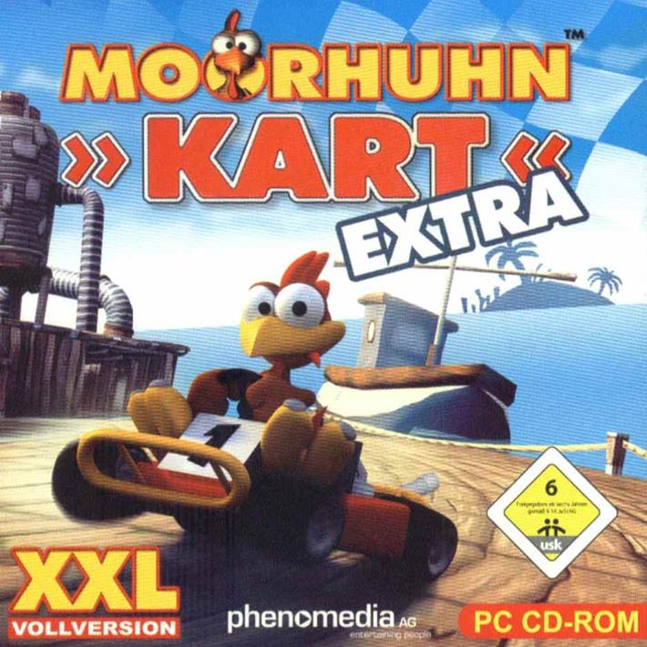 Moorhuhn KART EXRA - predn CD obal