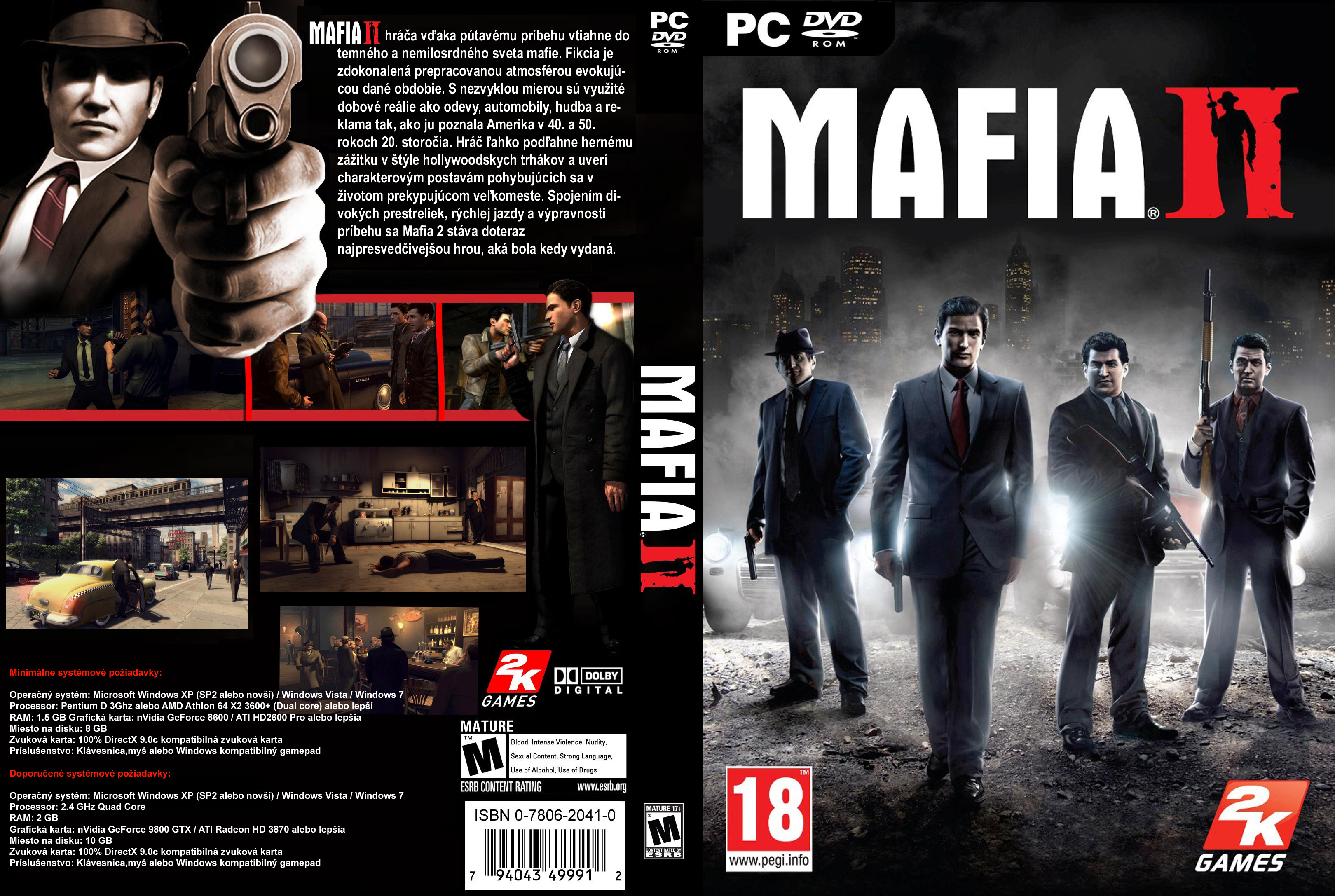 Mafia 2 - DVD obal 2