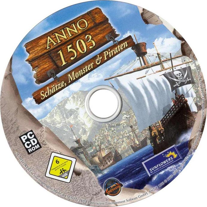 Anno 1503: Treasures, Monsters and Pirates - CD obal