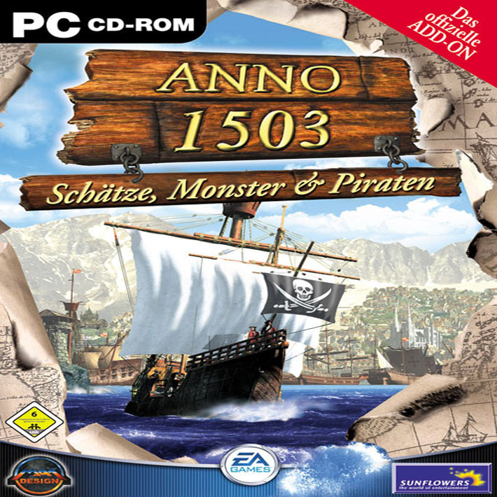 Anno 1503: Treasures, Monsters and Pirates - predn CD obal