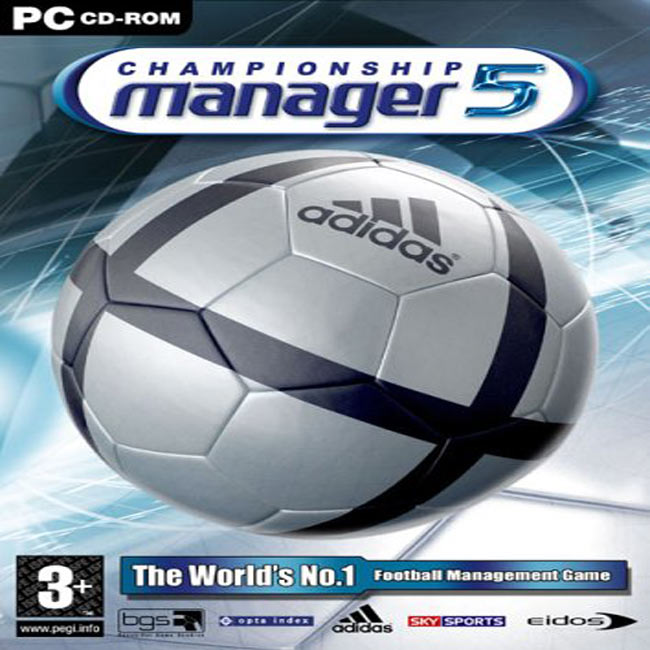 Championship Manager 5 - predn CD obal