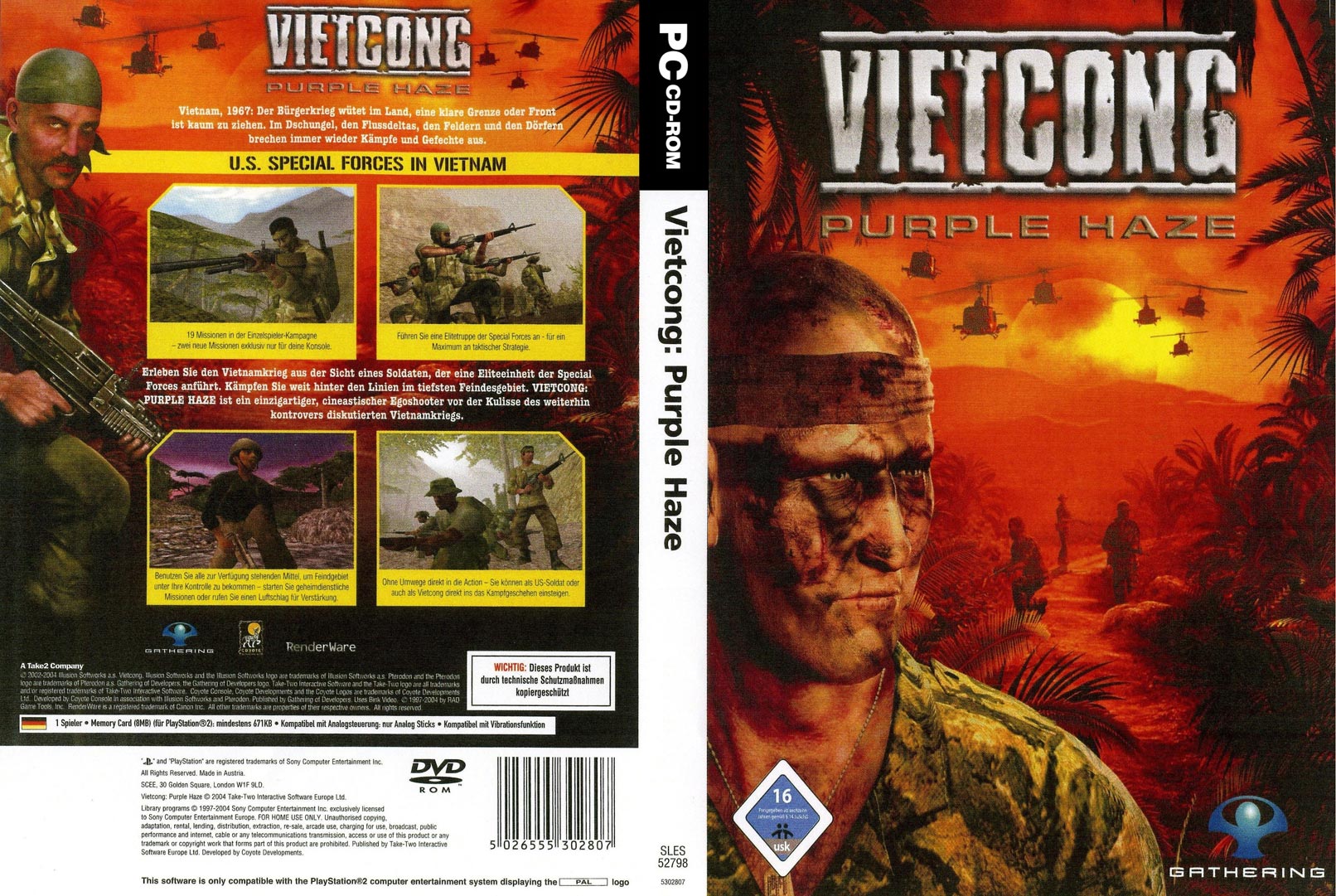 Vietcong: Purple Haze - DVD obal 2