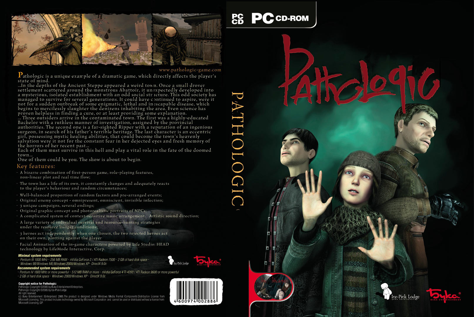 Pathologic - DVD obal