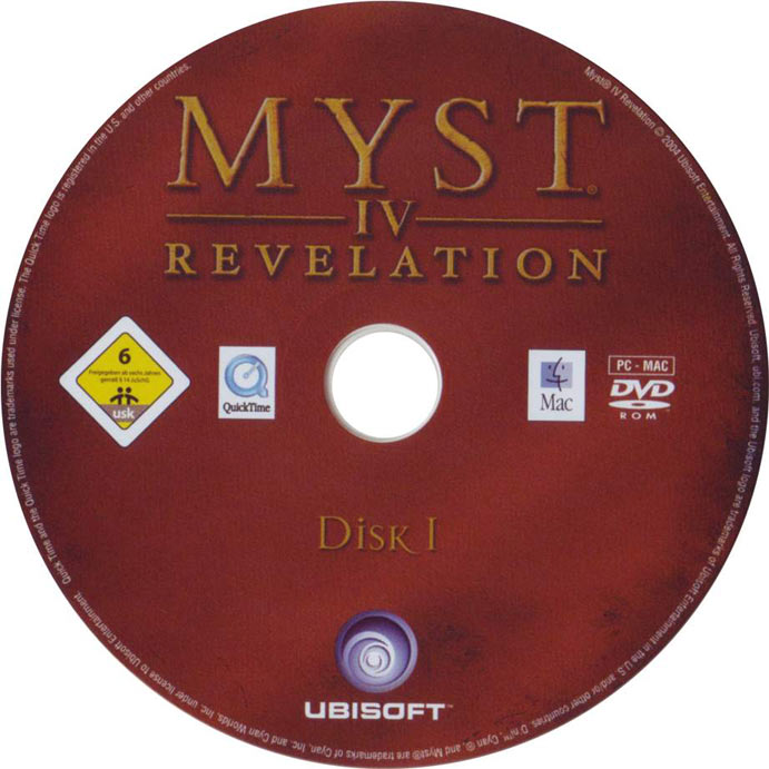 Myst 4: Revelation - CD obal