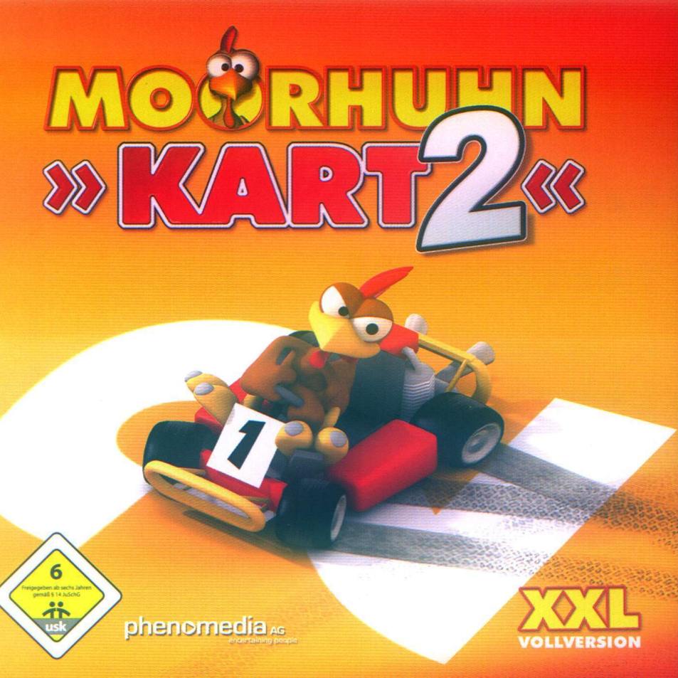 Moorhuhn KART 2 - predn CD obal