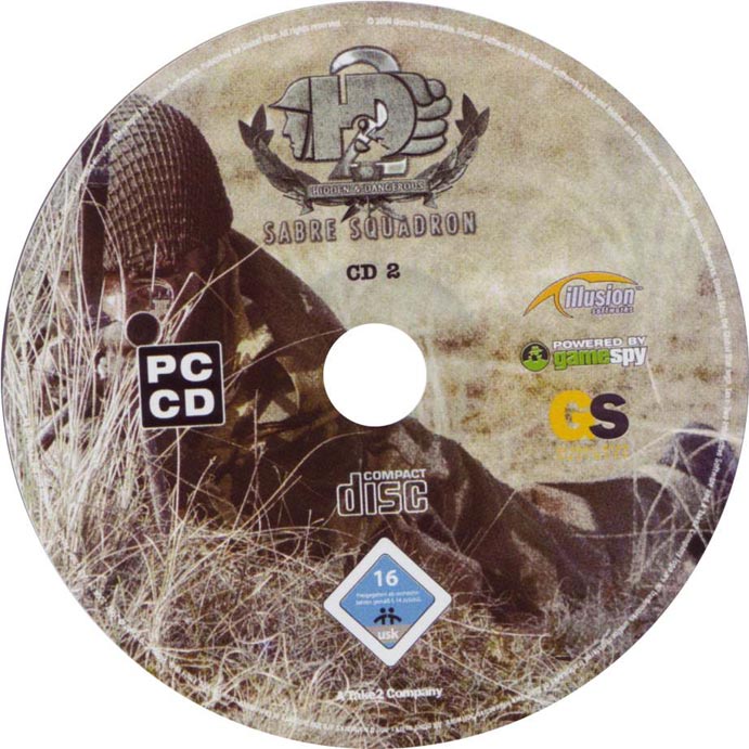 Hidden & Dangerous 2: Sabre Squadron - CD obal 2