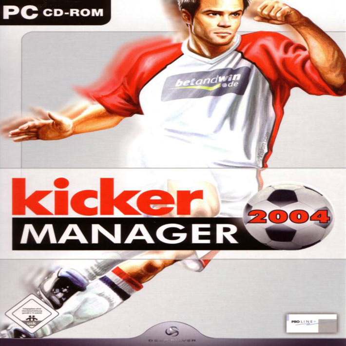 Kicker Manager 2004 - predn CD obal