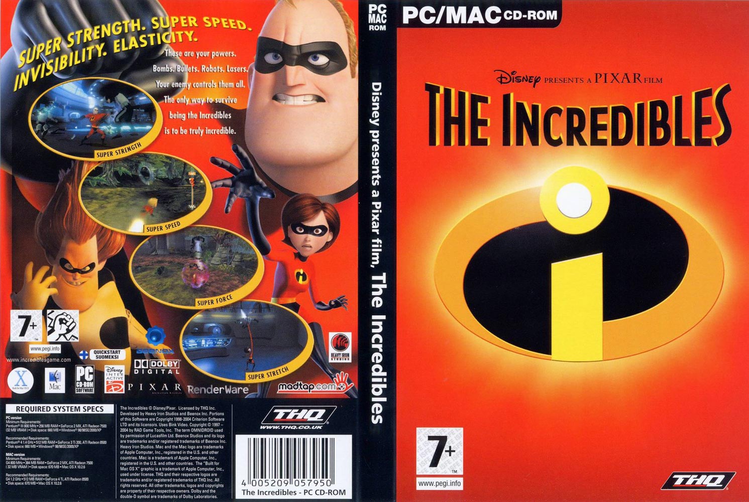 The Incredibles - DVD obal