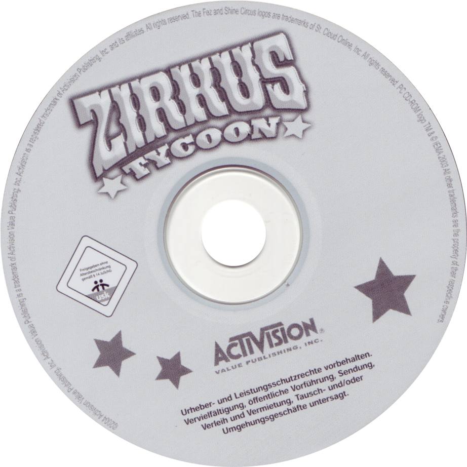 Circus Tycoon - CD obal