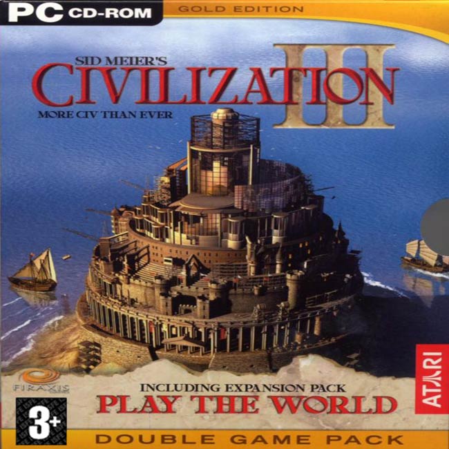 Civilization 3: Gold Edition - predn CD obal