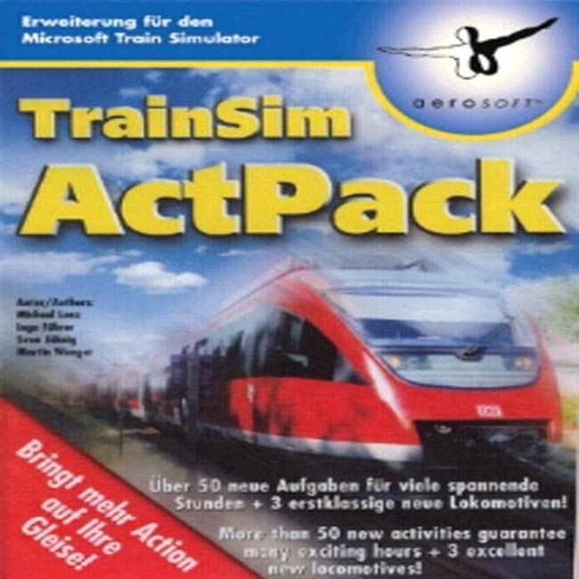TrainSim ActPack - predn CD obal